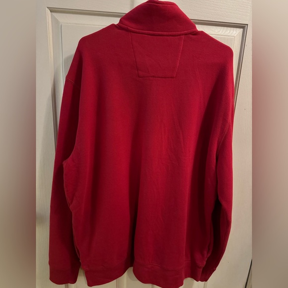 Nautica Zip Fleece XL Red - Picture 5 of 8